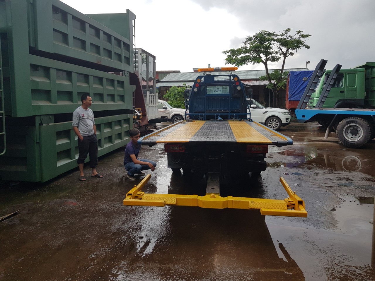 xe cứu hộ giao thông Thaco ollin 500B
