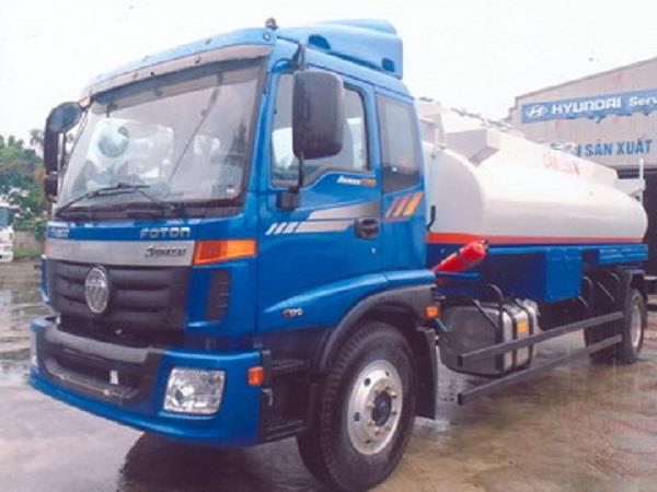 xe tải Thaco C160 chở xăng 12,5 khối