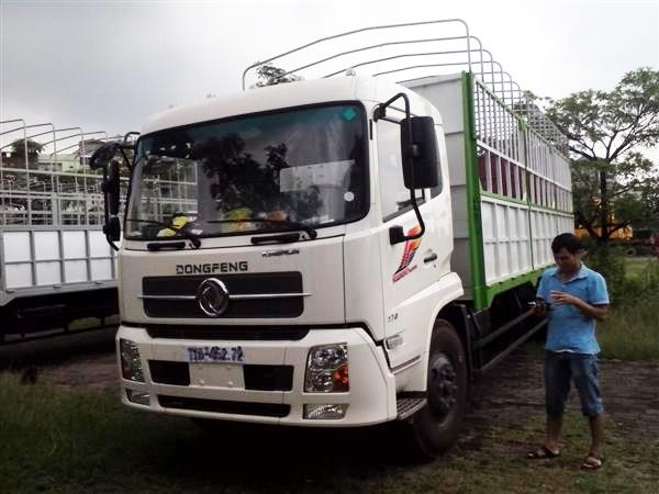 Xe tải thùng Dongfeng Hoàng Huy B170