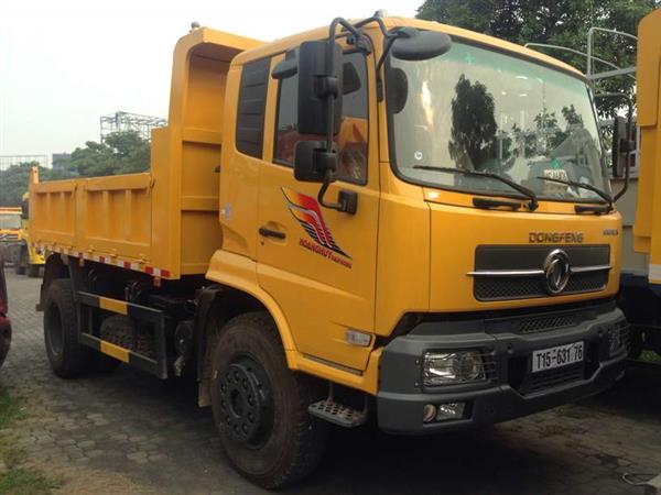 Xe tải ben 8 tấn Dongfeng Hoàng Huy 2016